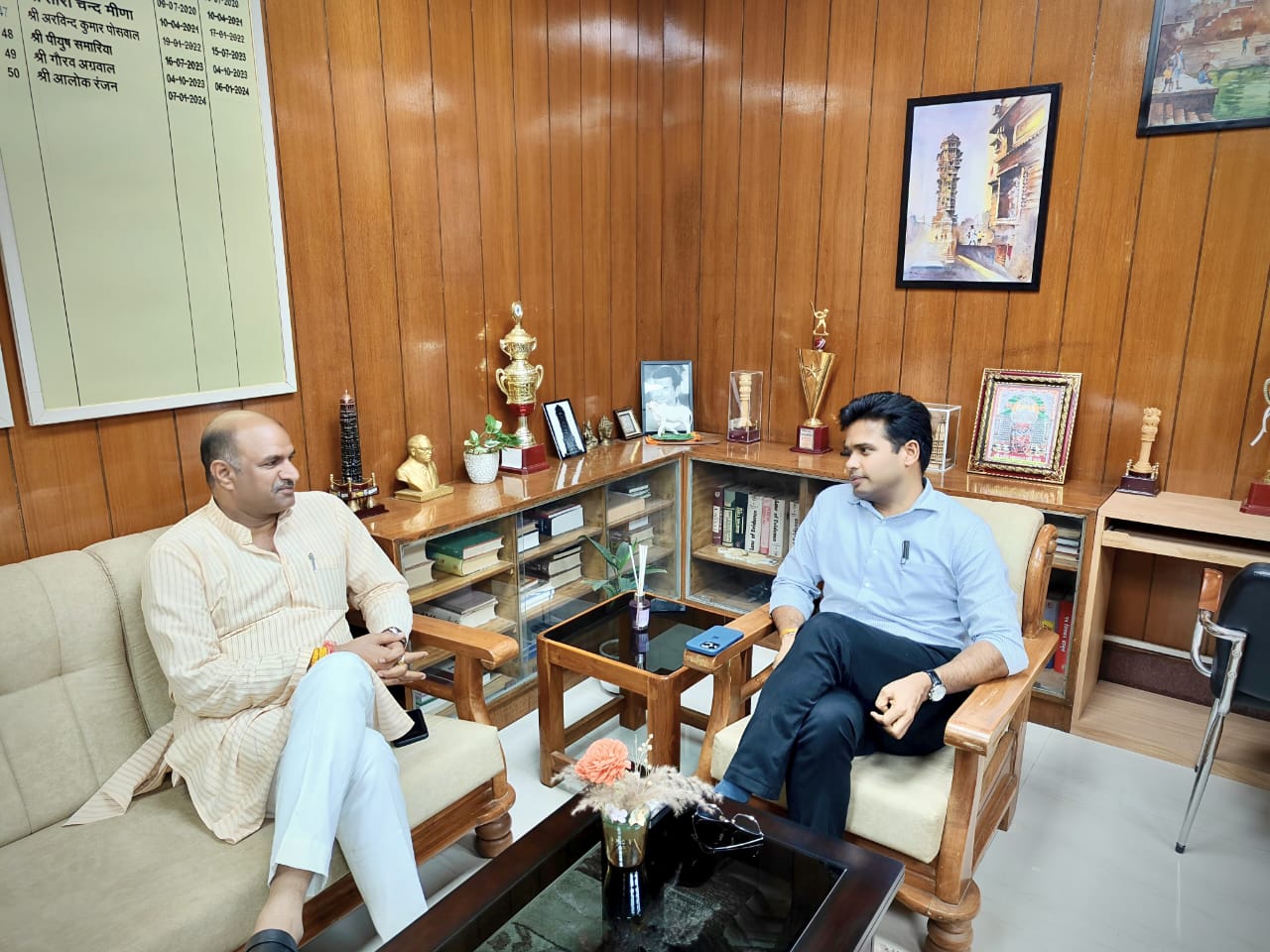 चित्तौड़गढ़ में भारी बारिश से हालात गंभीर, सांसद सीपी जोशी ने राहत कार्यों की समीक्षा की